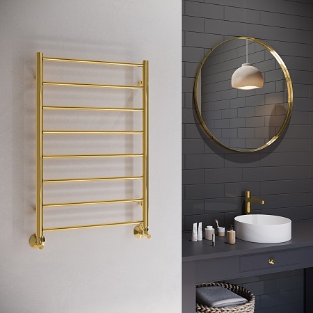 Аврора П8 500х800 Полотенцесушитель TERMINUS Золото Сочи - фото 3 Аврора П8 500х800 Полотенцесушитель TERMINUS Золото Сочи - фото 3