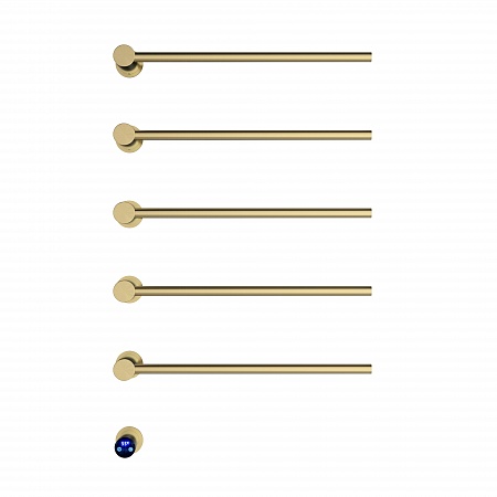 Аккорд П5 500х800 электро Полотенцесушитель TERMINUS Брашированное золото Сочи - фото 2 Аккорд П5 500х800 электро Полотенцесушитель TERMINUS Брашированное золото Сочи - фото 2