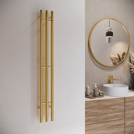 Стойка электро TRES круг1200 TERMINUS Брашированное золото Сочи - фото 3 Стойка электро TRES круг1200 TERMINUS Брашированное золото Сочи - фото 3