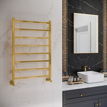 Ватикан П8 500х800 Полотенцесушитель TERMINUS Брашированное золото Сочи - фото 3 Ватикан П8 500х800 Полотенцесушитель TERMINUS Брашированное золото Сочи - фото 3